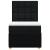 Pat box spring cu saltea, negru, 80x200 cm, textil GartenMobel Dekor