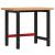Banc de lucru 100x60x83 cm lemn masiv fag, dreptunghiular GartenMobel Dekor