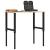 Banc lucru 100x60x(71,5-98) cm lemn masiv stejar dreptunghiular GartenMobel Dekor