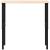 Banc lucru 100x60x(71,5-98) cm lemn masiv stejar dreptunghiular GartenMobel Dekor