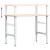Banc lucru 100x60x(71,5-98) cm lemn masiv stejar dreptunghiular GartenMobel Dekor