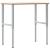 Banc lucru 100x60x(71,5-98) cm lemn masiv stejar dreptunghiular GartenMobel Dekor