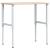 Banc lucru 100x60x(71,5-98) cm lemn masiv stejar dreptunghiular GartenMobel Dekor