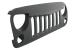 Grila Frontala cu Faruri LED CREE Angel Eye si Semnalizari compatibile cu Jeep Wrangler Rubicon JK 2007-2017 Performance AutoTuning