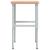 Banc de lucru 100x60x(73-99,5) cm lemn masiv fag dreptunghiular GartenMobel Dekor