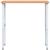 Banc lucru 100x60x(71,5-98) cm lemn masiv fag, dreptunghiular GartenMobel Dekor