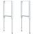 Banc lucru 100x60x(71,5-98) cm lemn masiv fag, dreptunghiular GartenMobel Dekor