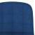 Scaune de bar, 2 buc., albastru, material textil GartenMobel Dekor
