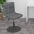 Scaun de bar pivotant, gri închis, catifea GartenMobel Dekor