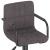 Scaun de bar, gri taupe, material textil GartenMobel Dekor