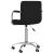 Scaun de birou pivotant, negru, material textil GartenMobel Dekor