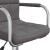 Scaun de birou pivotant, gri închis, material textil GartenMobel Dekor