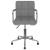 Scaun de birou pivotant, gri deschis, material textil GartenMobel Dekor