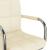 Scaun de birou pivotant, crem, material textil GartenMobel Dekor
