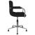 Scaun de birou pivotant, negru, material textil GartenMobel Dekor