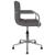 Scaun de birou pivotant, gri taupe, material textil GartenMobel Dekor