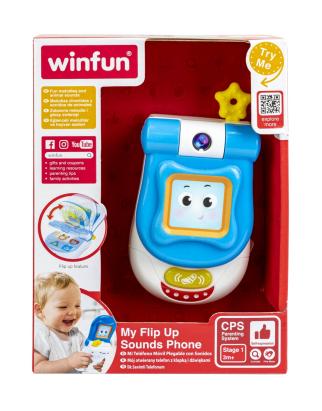 WINFUN TELEFON CU CLAPETA CU SUNETE SuperHeroes ToysZone