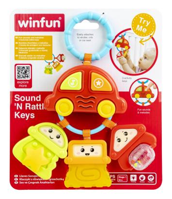 WINFUN ZORNAITOARE MASINUTA CU 3 CHEI SuperHeroes ToysZone