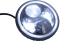 Faruri Full LED CREE Dublu Proiector Jeep Wrangler JK TJ LJ Land Rover Defender Mercedes W463 Negru Performance AutoTuning
