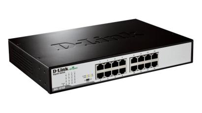 Switch D-Link 16 porturi 10/100/1000MBPS - DGS-1016D SafetyGuard Surveillance