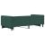 Pat de zi cu extensie, verde închis, 90x200 cm, catifea GartenMobel Dekor