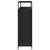 Dulap de pantofi cu 4 sertare rabatabile, negru, 100x34x112 cm GartenMobel Dekor
