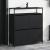 Dulap de pantofi cu 4 sertare rabatabile, negru, 100x34x112 cm GartenMobel Dekor