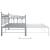 Cadru pat canapea extensibilă, gri, 90x200 cm, metal GartenMobel Dekor