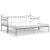 Cadru pat canapea extensibilă, gri, 90x200 cm, metal GartenMobel Dekor