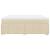 Pat box spring cu saltea, crem, 200x200 cm, textil GartenMobel Dekor