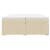 Pat box spring cu saltea, crem, 200x200 cm, textil GartenMobel Dekor