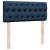Pat box spring cu saltea, albastru, 120x200 cm, textil GartenMobel Dekor