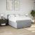 Pat continental, gri deschis, 140x200 cm, material textil GartenMobel Dekor