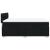 Pat box spring cu saltea, negru, 140x200 cm, textil GartenMobel Dekor