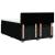 Pat box spring cu saltea, negru, 140x200 cm, textil GartenMobel Dekor