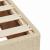 Pat box spring cu saltea, crem, 200x200 cm, textil GartenMobel Dekor