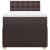 Pat box spring cu saltea, maro închis, 90x190 cm, textil GartenMobel Dekor