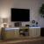 Dulap TV cu LED, stejar sonoma, 180x34x50 cm, lemn prelucrat GartenMobel Dekor