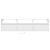 Comodă TV de perete cu lumini LED, alb, 180x31x45 cm GartenMobel Dekor