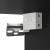 Dulap TV de perete cu lumini LED, negru, 180x31x38 cm GartenMobel Dekor