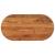 Blat de masă oval, 100x50x2,5 cm, lemn masiv de acacia GartenMobel Dekor