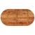Blat de masă oval, 100x50x2,5 cm, lemn masiv de acacia GartenMobel Dekor