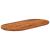 Blat de masă oval, 100x50x2,5 cm, lemn masiv de acacia GartenMobel Dekor