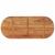 Blat de masă oval, 100x40x3,8 cm, lemn masiv de acacia GartenMobel Dekor