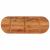 Blat de masă oval, 110x40x3,8 cm, lemn masiv de acacia GartenMobel Dekor