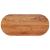 Blat de masă oval, 110x50x3,8 cm, lemn masiv de acacia GartenMobel Dekor