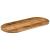 Blat de masă oval, 100x50x3,8 cm, lemn masiv mango brut GartenMobel Dekor