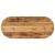 Blat de masă oval, 100x50x3,8 cm, lemn masiv mango brut GartenMobel Dekor