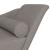 Șezlong cu perne, gri taupe, material textil GartenMobel Dekor