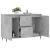 Servantă, gri beton, 104x35x70 cm, lemn prelucrat GartenMobel Dekor